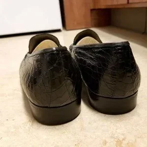 Shoes | Extraordinary Vintage Crocodile Splittoe Penny  display picture 3